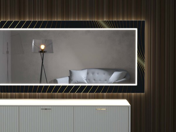 LED ogledalo s dekorom D6