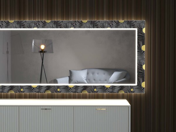 LED ogledalo s dekorom D5