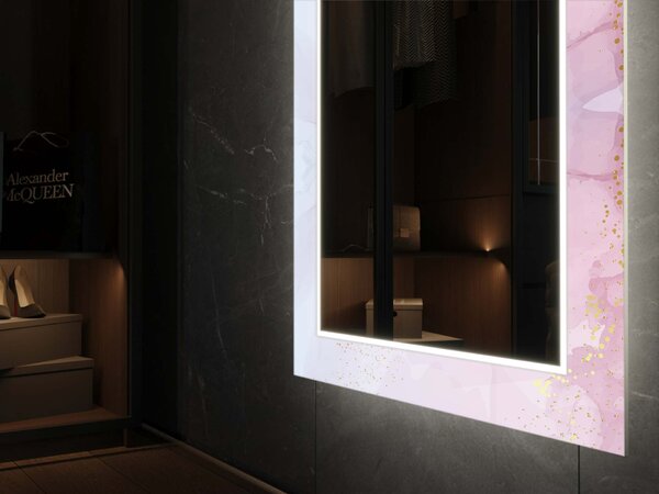 LED ogledalo s dekorom D8