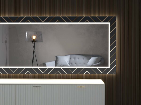 LED ogledalo s dekorom D12