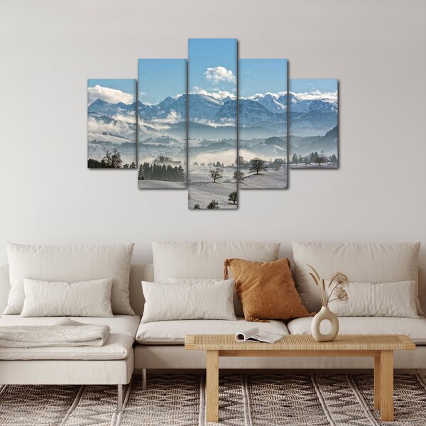 Slika snježnih planina (150x105 cm)