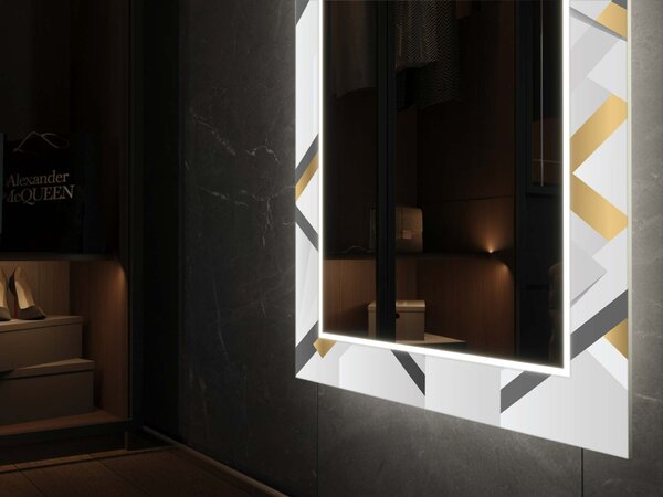 LED ogledalo s dekorom D20