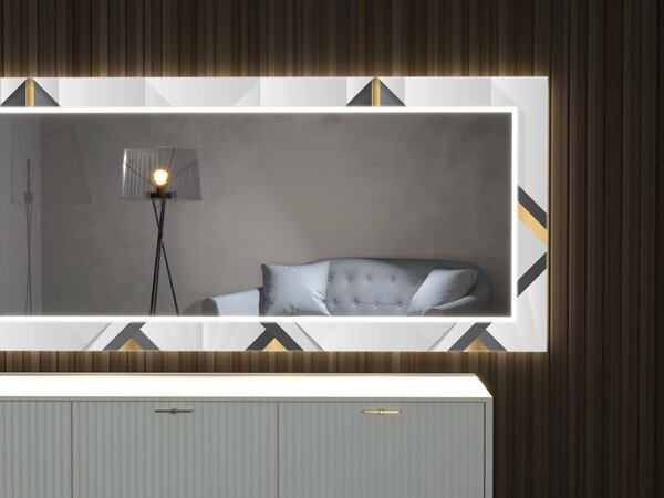 LED ogledalo s dekorom D20