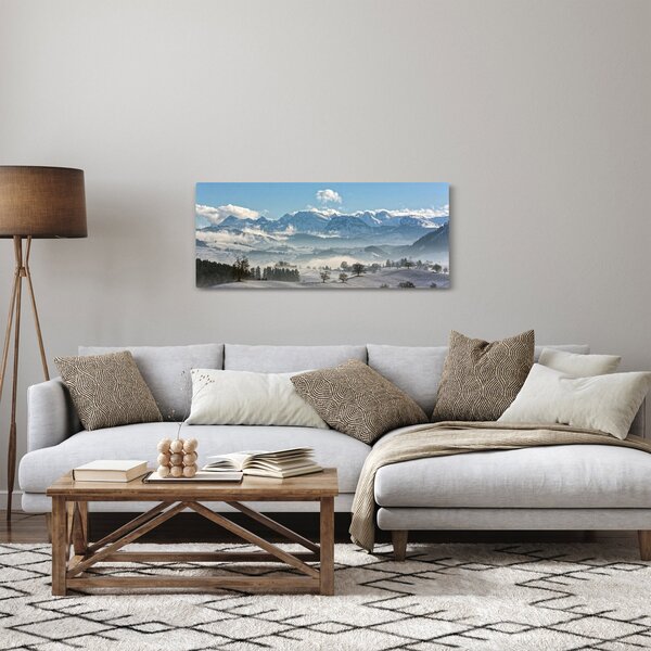 Slika snježnih planina (120x50 cm)