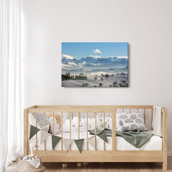 Slika snježnih planina (90x60 cm)