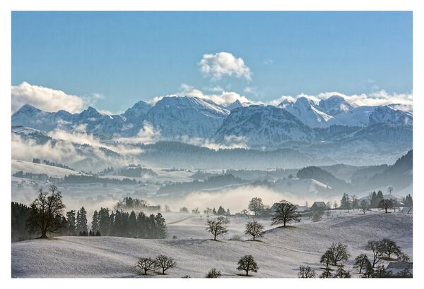 Slika snježnih planina (90x60 cm)