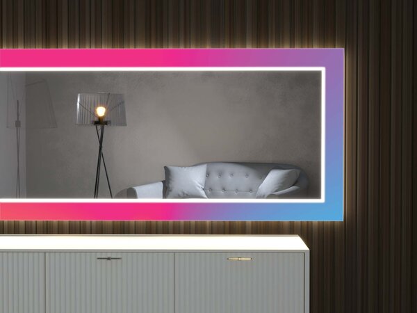 LED ogledalo s dekorom D25