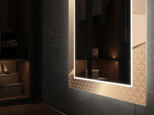 LED ogledalo s dekorom D22