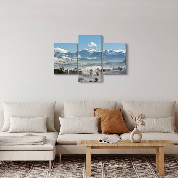 Slika snježnih planina (90x60 cm)