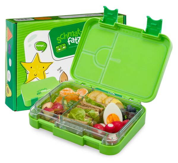 Klarstein Schmatzfatz junior, kutija za grickalice, 6 pretinaca, 21,3 × 15 × 4,5 cm