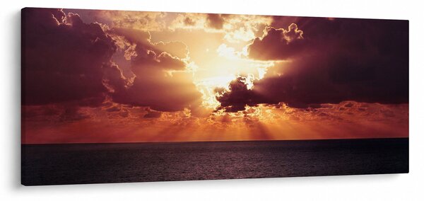 Slika sunca iza oblaka (120x50 cm)