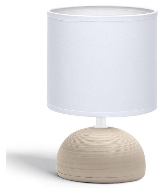 Aigostar - Stolna lampa 1xE14/40W/230V bež/bijela