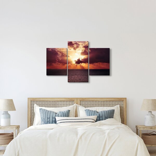 Slika sunca iza oblaka (90x60 cm)