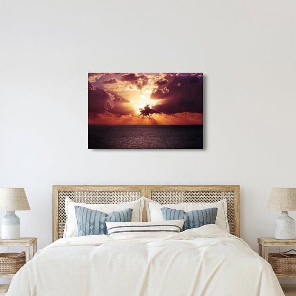 Slika sunca iza oblaka (90x60 cm)
