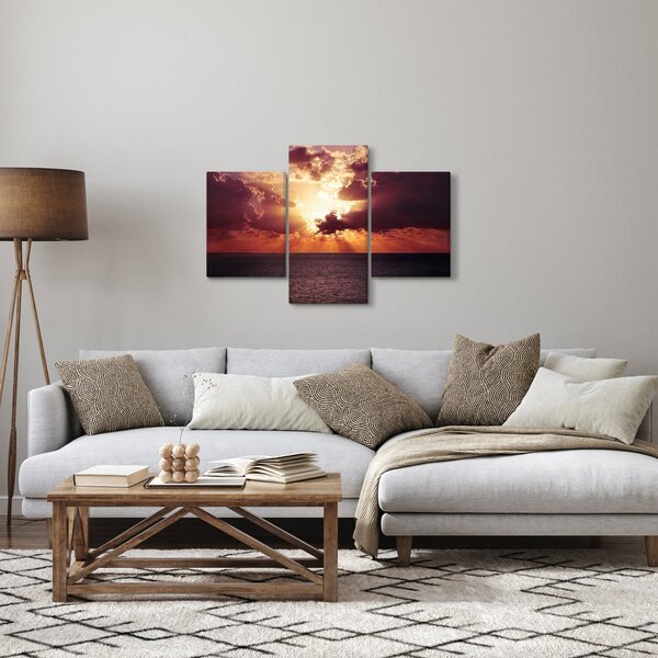 Slika sunca iza oblaka (90x60 cm)