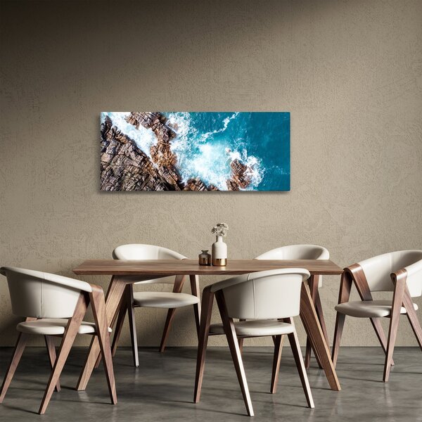 Slika stijena i mora (120x50 cm)