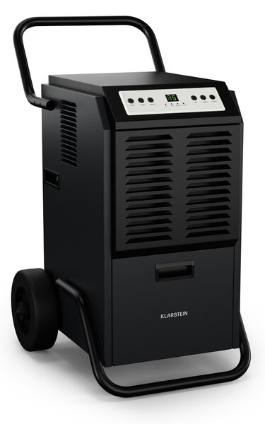 Klarstein DuraDry 50L odvlaživač zraka| 50 L/dan, 70-100 m², nehrđajući čelik, mobilni, 450 m³/h