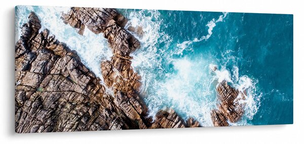 Slika stijena i mora (120x50 cm)