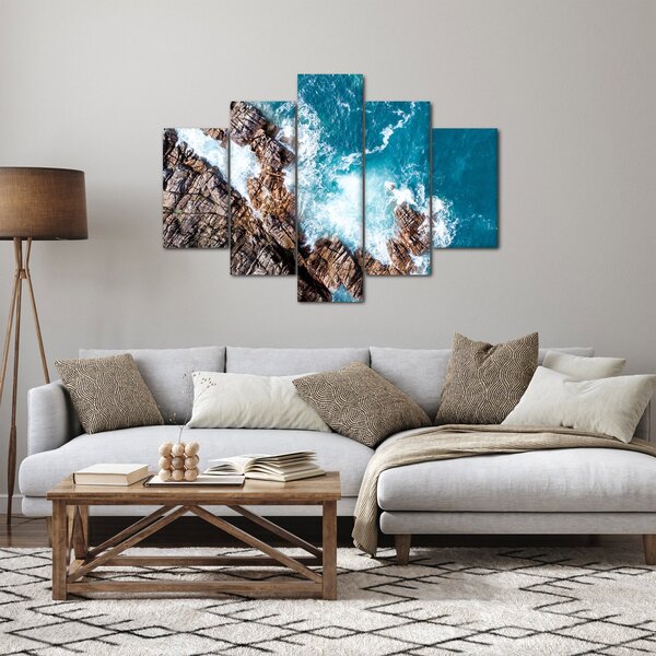 Slika stijena i mora (150x105 cm)