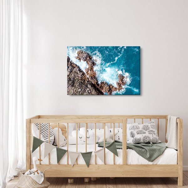 Slika stijena i mora (90x60 cm)