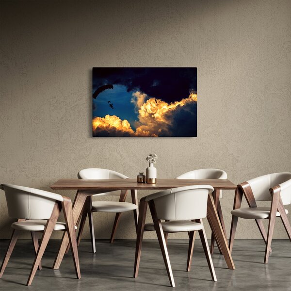 Slika padobranca u oblacima (90x60 cm)