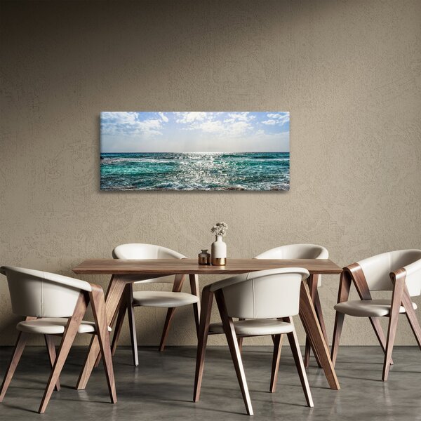 Slika površine mora (120x50 cm)