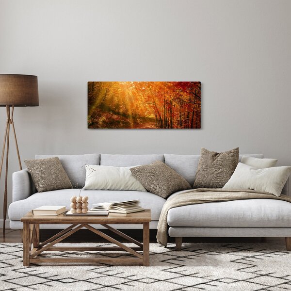 Slika jesenske šume (120x50 cm)