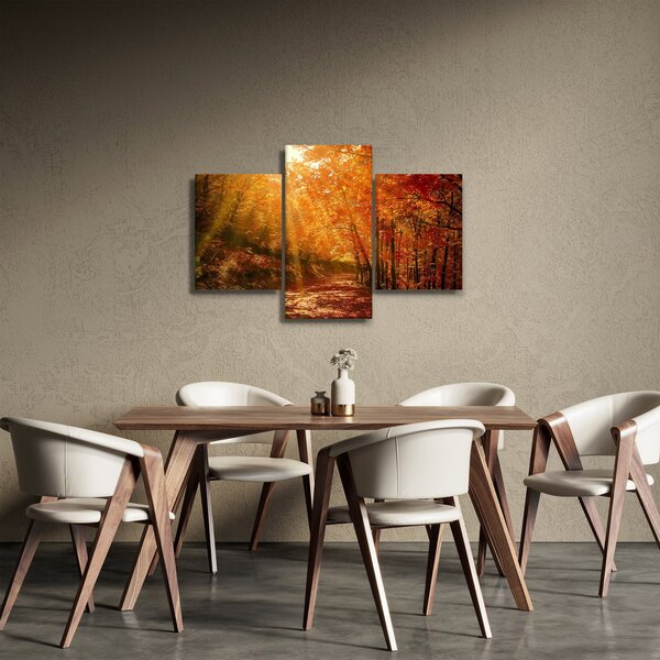 Slika jesenske šume (90x60 cm)