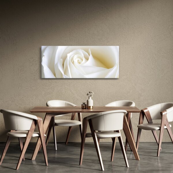 Slika bijele ruže (120x50 cm)