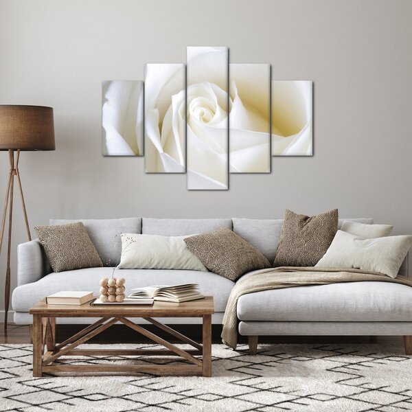 Slika bijele ruže (150x105 cm)