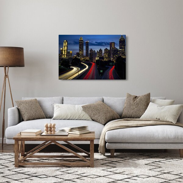 Slika noćnog grada (90x60 cm)