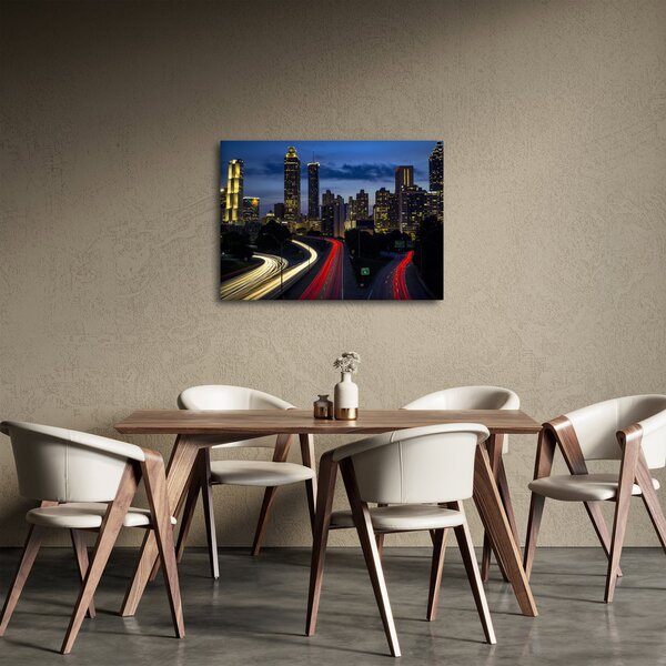 Slika noćnog grada (70x50 cm)