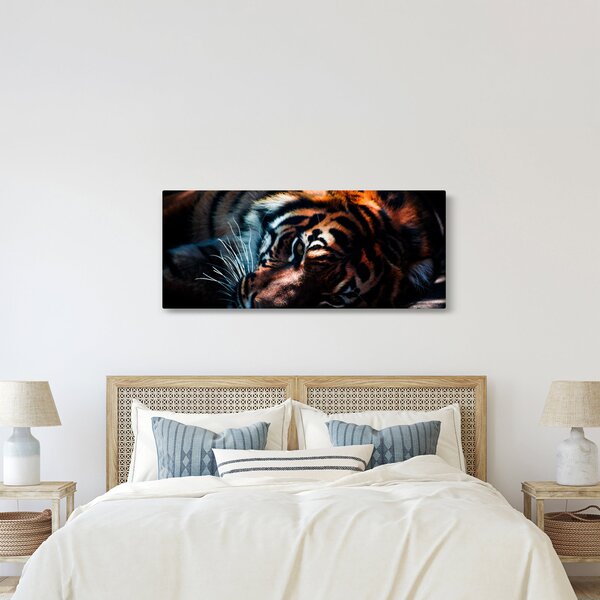 Slika ležećeg tigra (120x50 cm)
