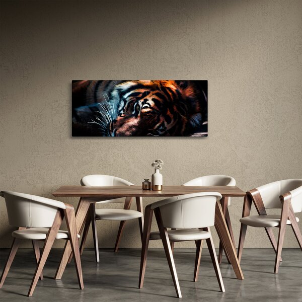 Slika ležećeg tigra (120x50 cm)