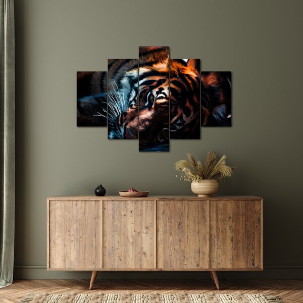 Slika ležećeg tigra (150x105 cm)