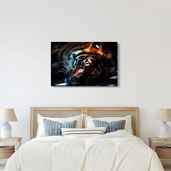 Slika ležećeg tigra (90x60 cm)