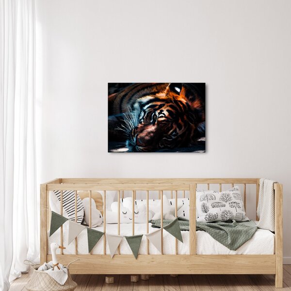 Slika ležećeg tigra (70x50 cm)