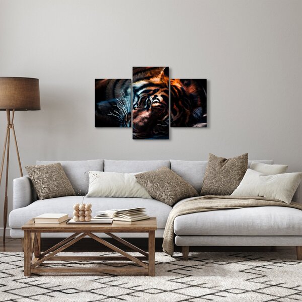 Slika ležećeg tigra (90x60 cm)