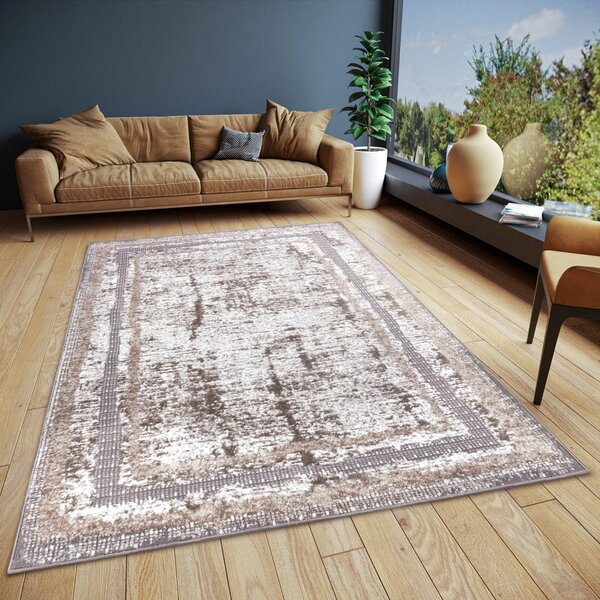 Bež/u srebrnoj boji tepih 57x90 cm Shine Classic – Hanse Home