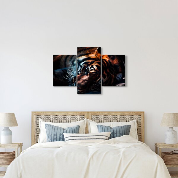 Slika ležećeg tigra (90x60 cm)