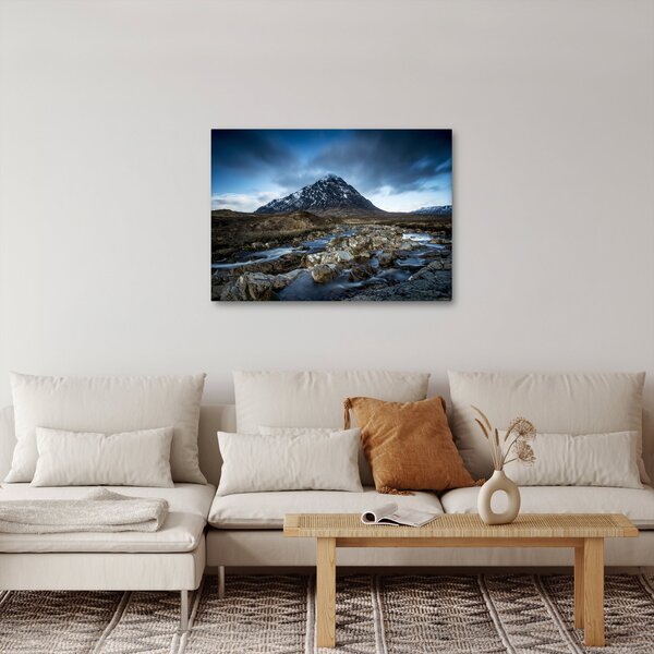 Slika planine i rijeke (70x50 cm)