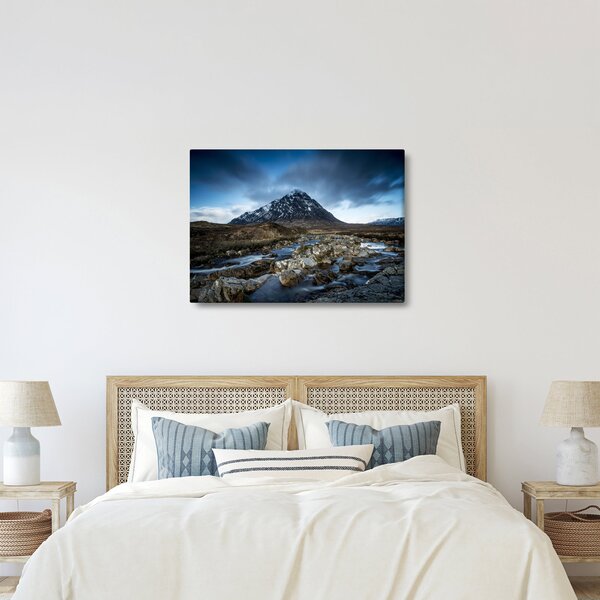Slika planine i rijeke (70x50 cm)