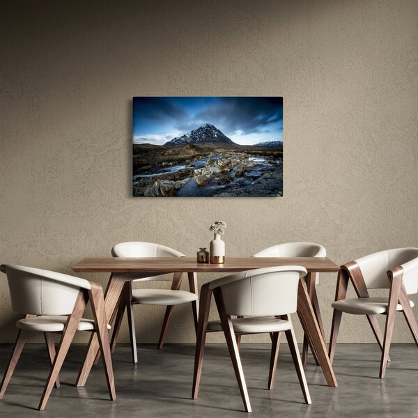 Slika planine i rijeke (90x60 cm)