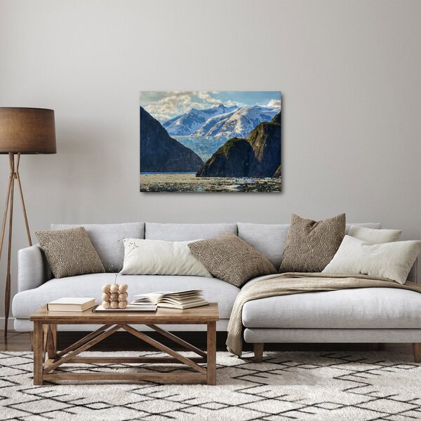 Slika krajolika s planinama (70x50 cm)