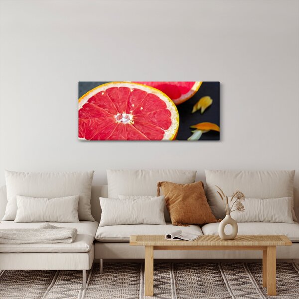 Slika narezanih grejpova (120x50 cm)