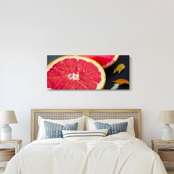 Slika narezanih grejpova (120x50 cm)