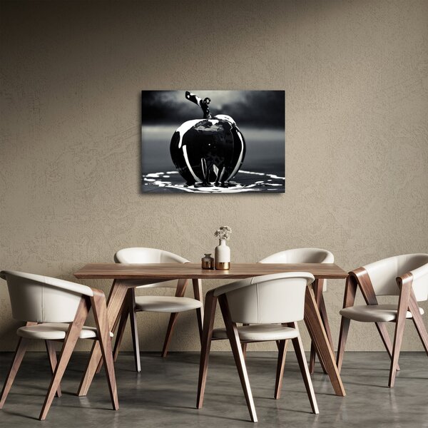 Slika crne jabuke (70x50 cm)