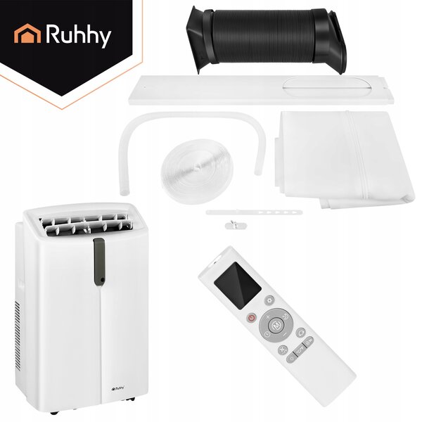 4u1 3.5kw prijenosni klima uređaj wifi grijanje i odvlaživanje 12000btu - 2612652