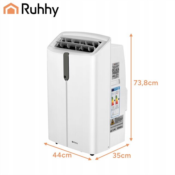 4u1 3.5kw prijenosni klima uređaj wifi grijanje i odvlaživanje 12000btu - 2612652