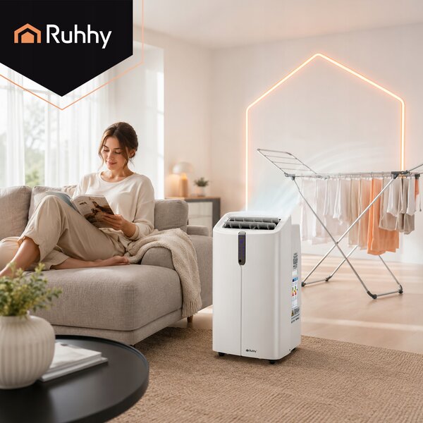 4u1 3.5kw prijenosni klima uređaj wifi grijanje i odvlaživanje 12000btu - 2612652